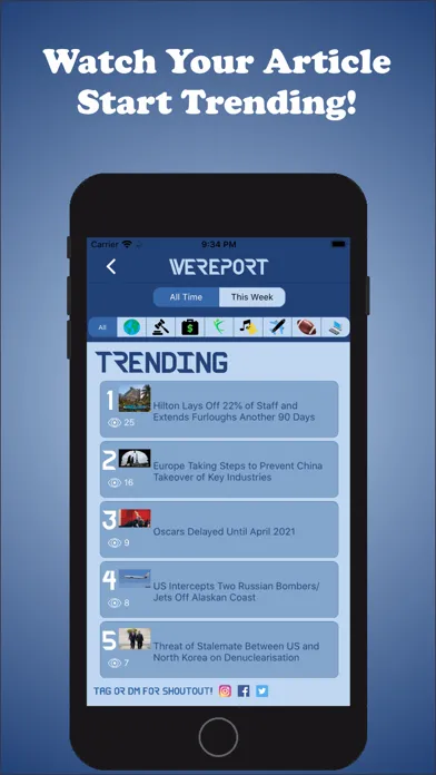 Tangkapan layar WeReport News